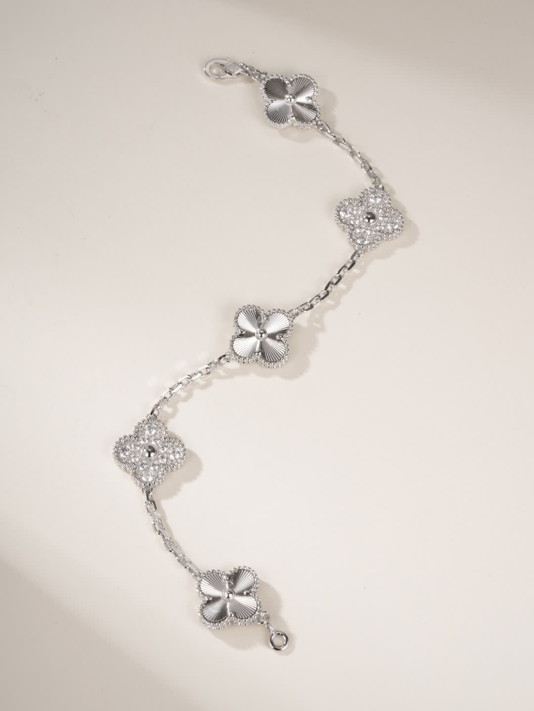 Van Cleef & Arpels Alhambra Diamond Bracelet